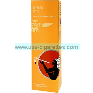 American Spirit organic Mellow Taste cigarettes